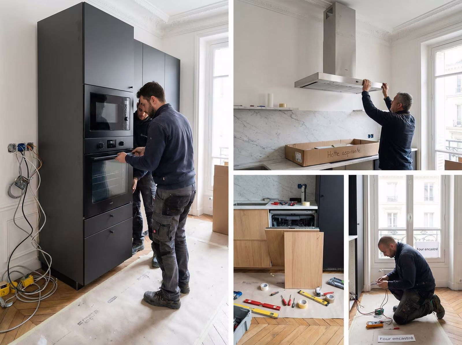 pilotage renovation cuisine