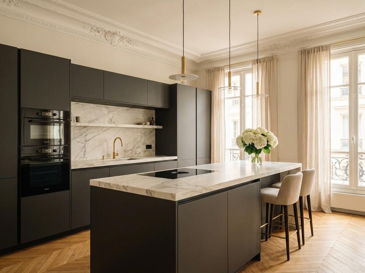 renovation salle de bain moderne paris douche