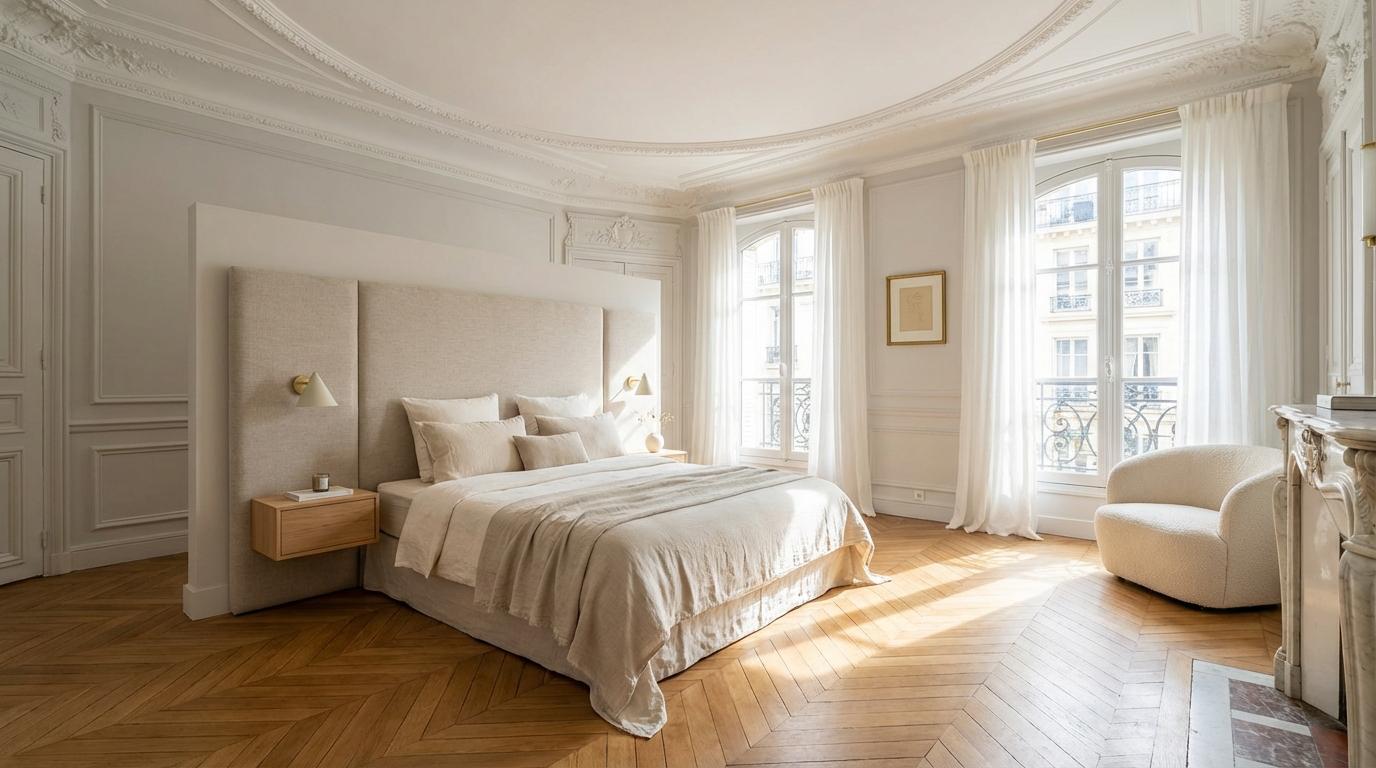 pilotage renovation chambre paris 15