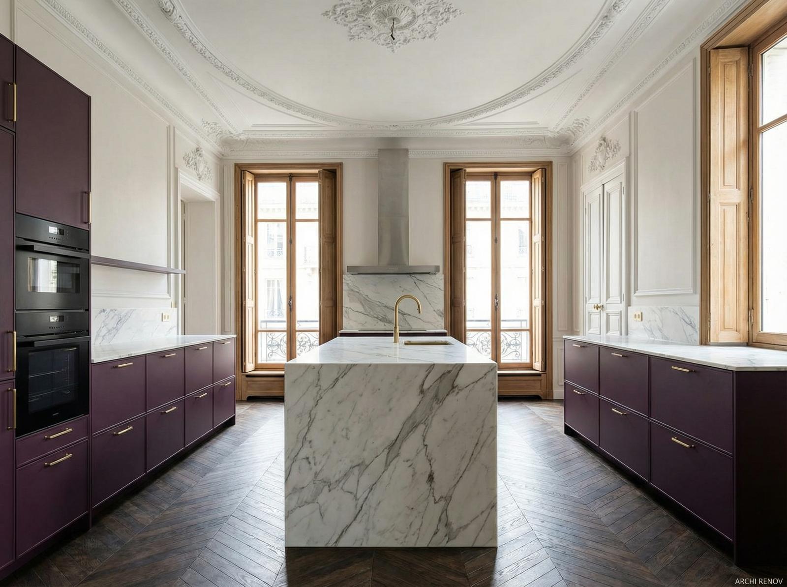 pilotage renovation cuisine paris 9