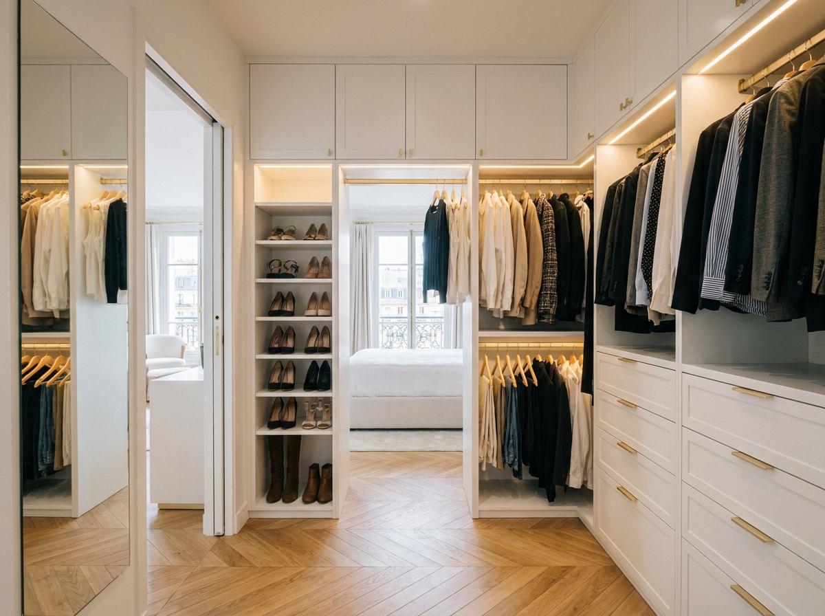 pilotage renovation dressing agencement paris 16