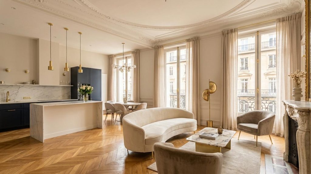 pilotage renovation parquet bois appartement paris 16
